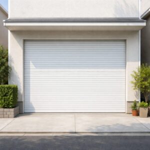 シャッター交換後のきれいな仕上がり