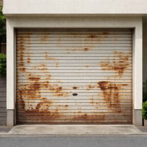 サビや腐食が進んだシャッターの状態