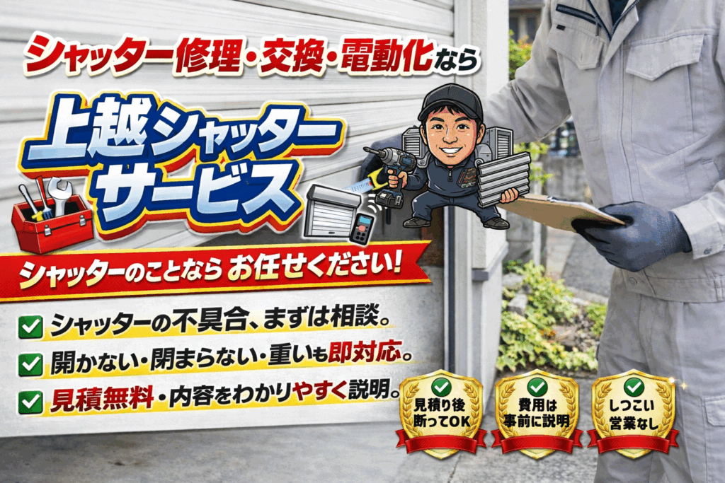 上越シャッターサービスメイン画像